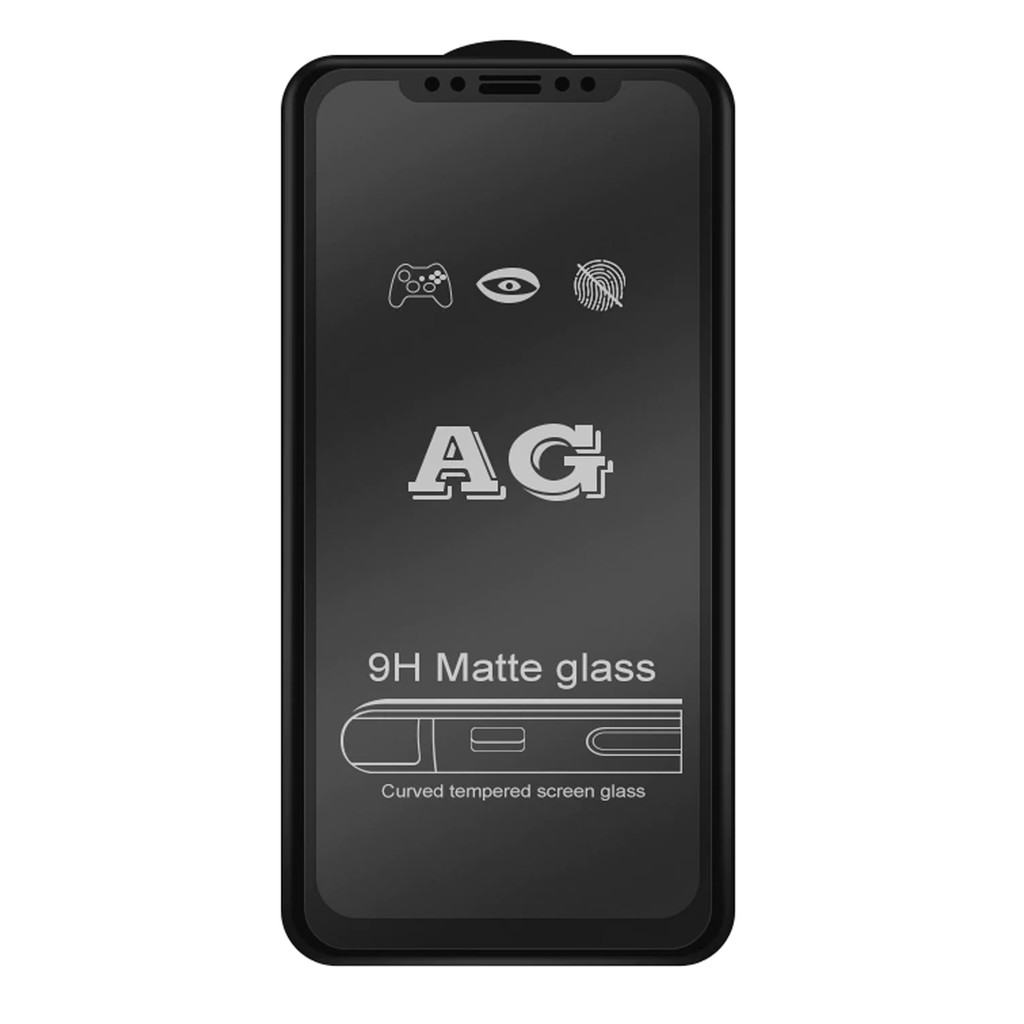 CaseSeller - Xiaomi Redmi 9C Tempered Glass Matte /Anti Gores Kaca Glare Anti Gores Kaca Anti minyak