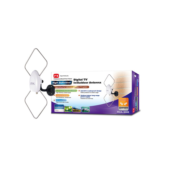 Antena Digital Tv Outdoor Px Hda-5000