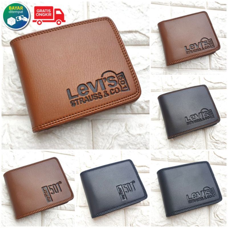 DOMPET KULIT PRIA LIPAT 2 // DOMPET PRIA TERMURAH