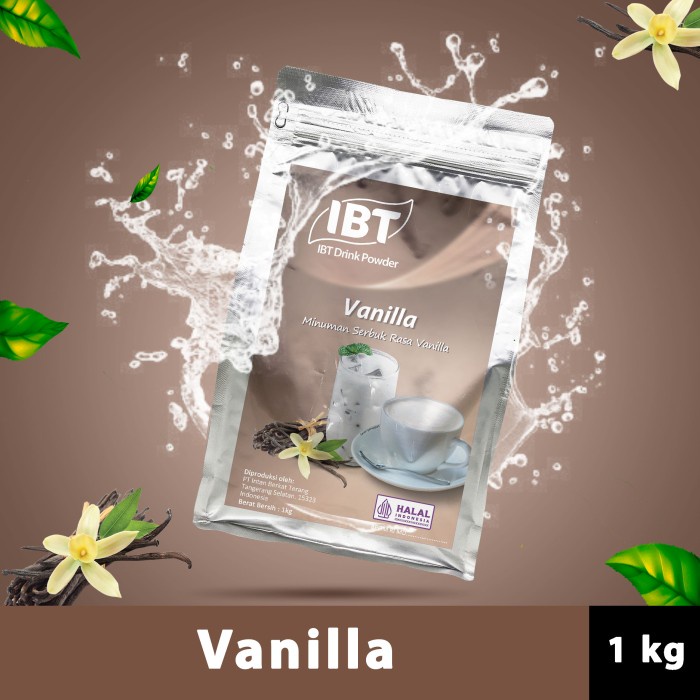 

DISKON - (BISA COD) Vanilla flavor drink powder. bahan minuman bubuk. kualitas bagus - IBT DrinkPowder