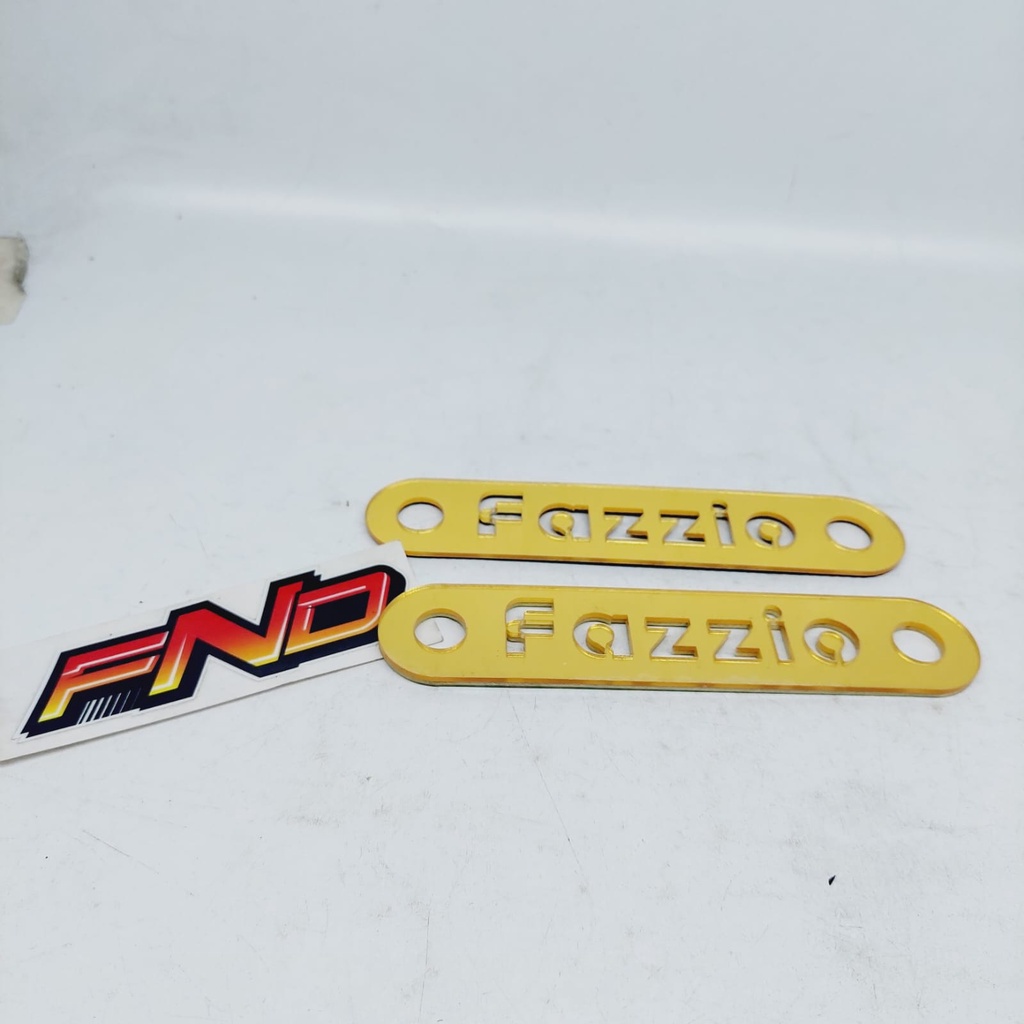 Sticker stiker resin panel depan samping body yamaha Fazzio 125