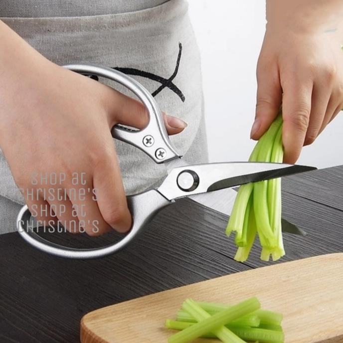 

Kitchen Shear Gunting Dapur Serbaguna Stainless Scissor Daging Sayuran