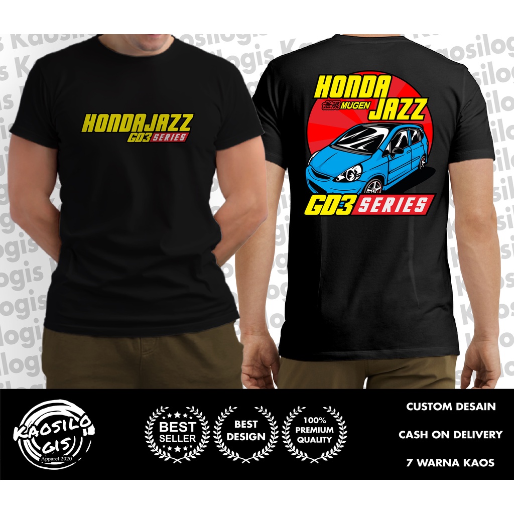 Kaos Baju HONDA JAZZ GD3 JAPAN SERI - Kaosilogis