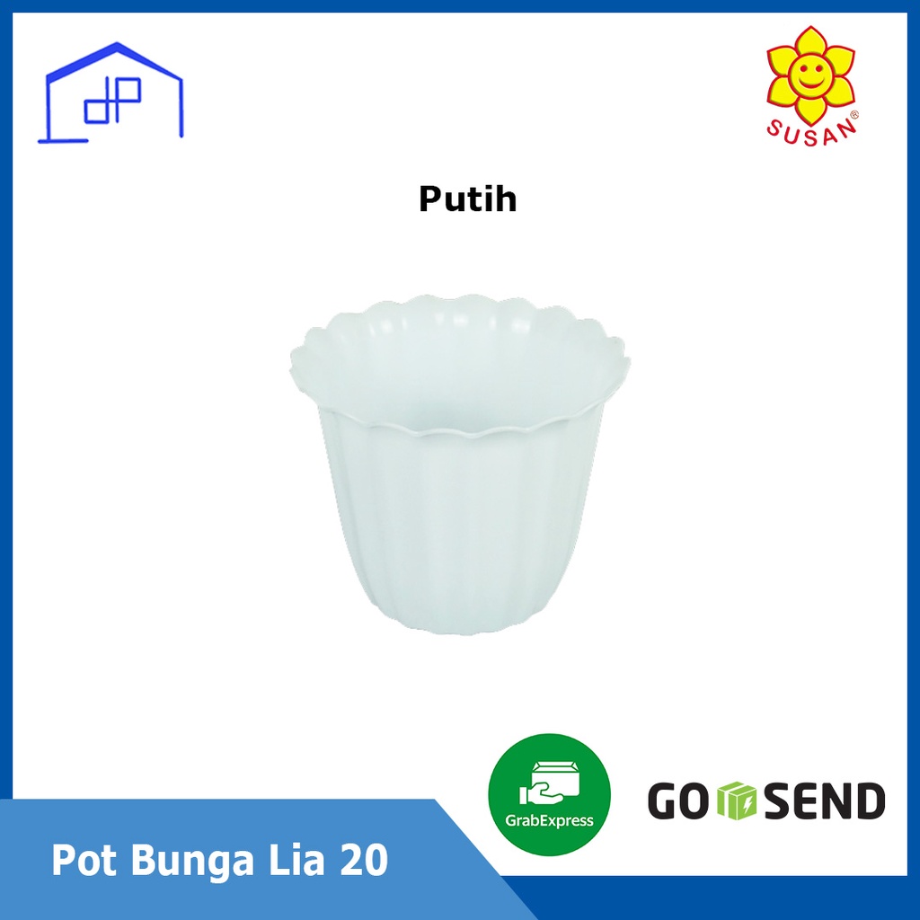 Pot Bunga - Pot Plastik - Pot Tanaman - Pot Bunga Lia 20 - SUSAN