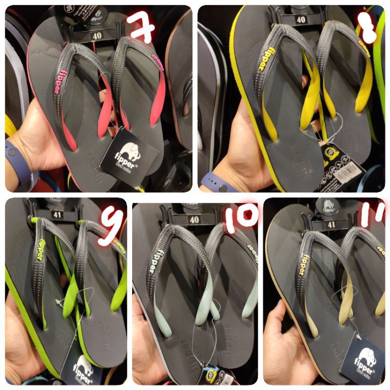 SANDAL FIPPER BLACK SERIES