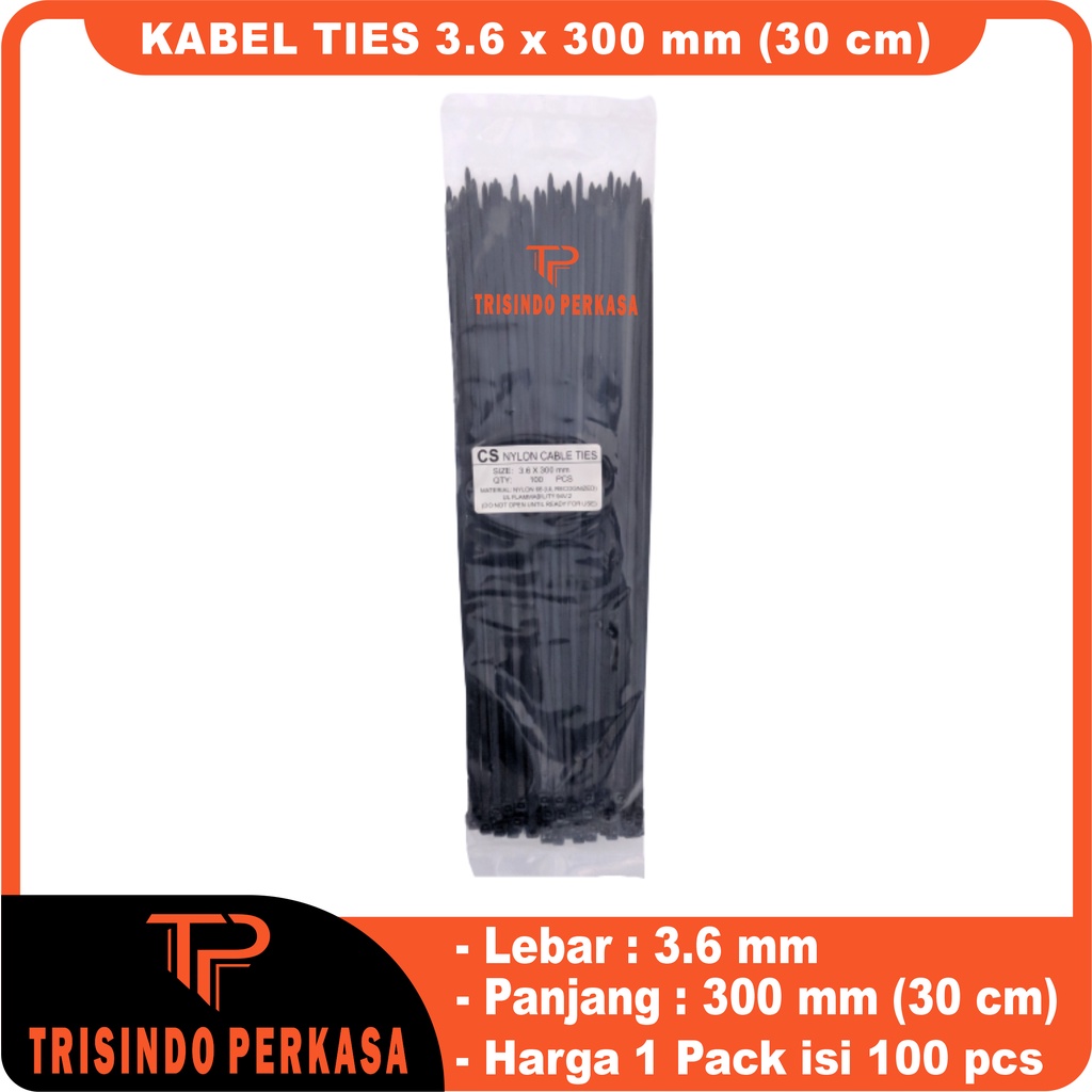Kabel Ties Cable Tie 3.6 x 300mm (30cm)