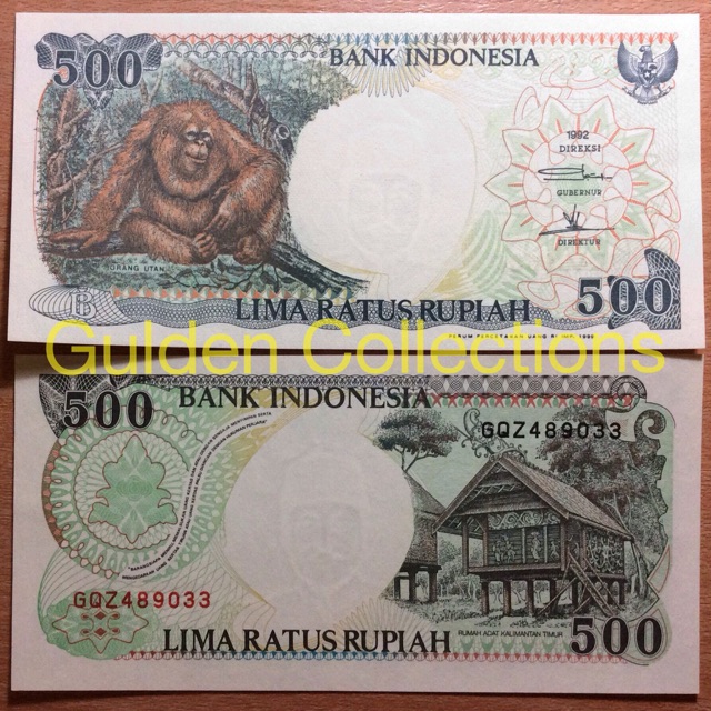 Jual Uang kuno 500 rupiah monyet tahun 1992 | Shopee Indonesia