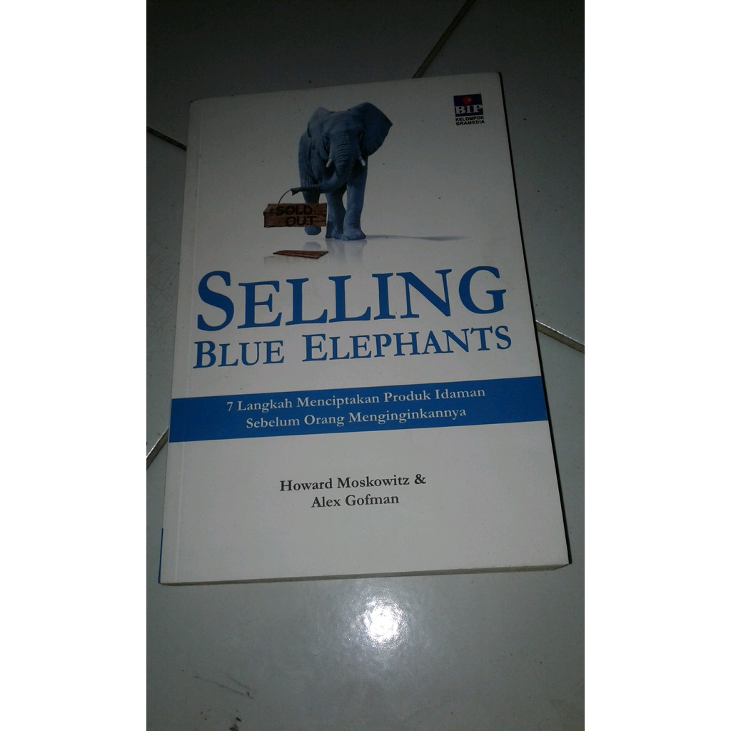 

ORIGINAL SELLING BLUE ELEPHANTS