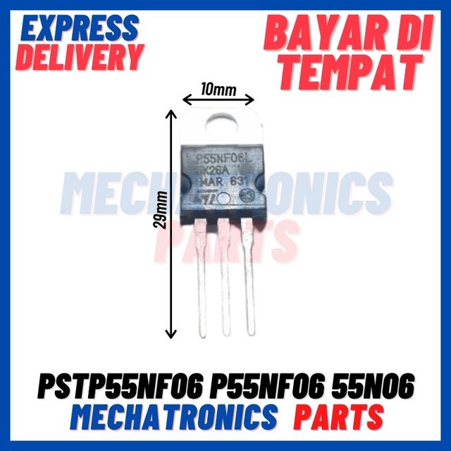 [SMC-9092] PSTP55NF06 P55NF06 55N06