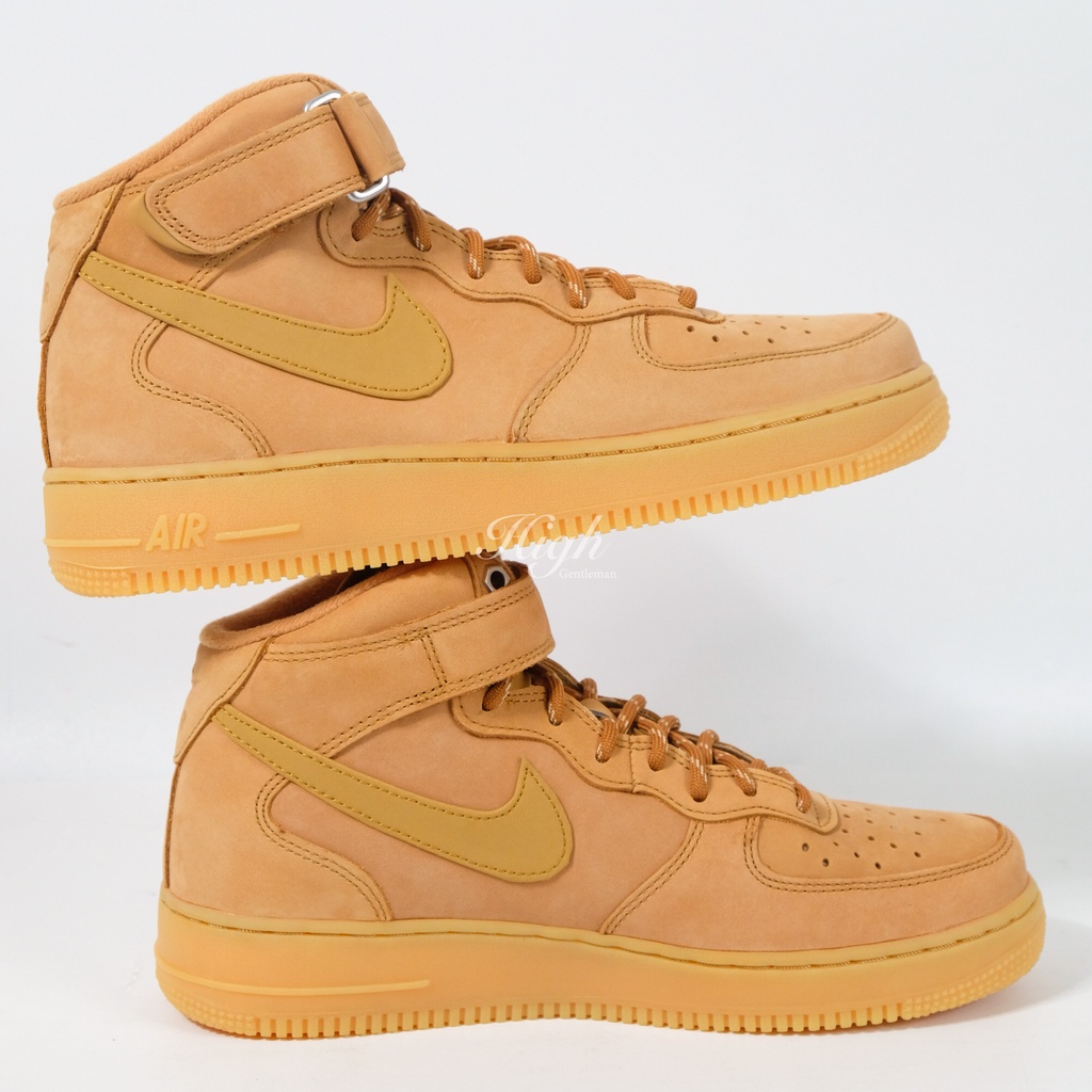 Nike Air Force 1 Mid Wheat DJ9158-200 100% Authentic