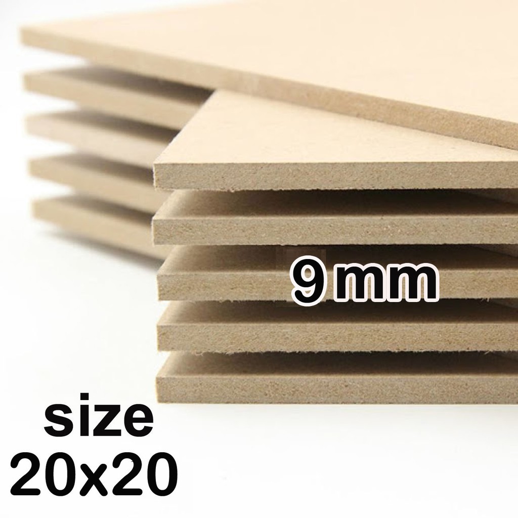 

Papan MDF 9mm 20x20