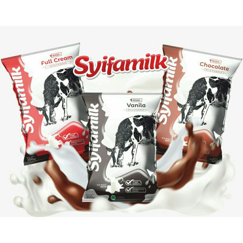 

Susu Bubuk Penggemuk Badan syifamilk Rasa Coklat/Full Cream/Vanila Murah Kaya Akan Manfaat