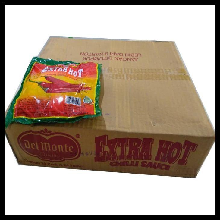 

Delmonte Sauce Chilli Saus Sambal Sachet Dus Kartonan