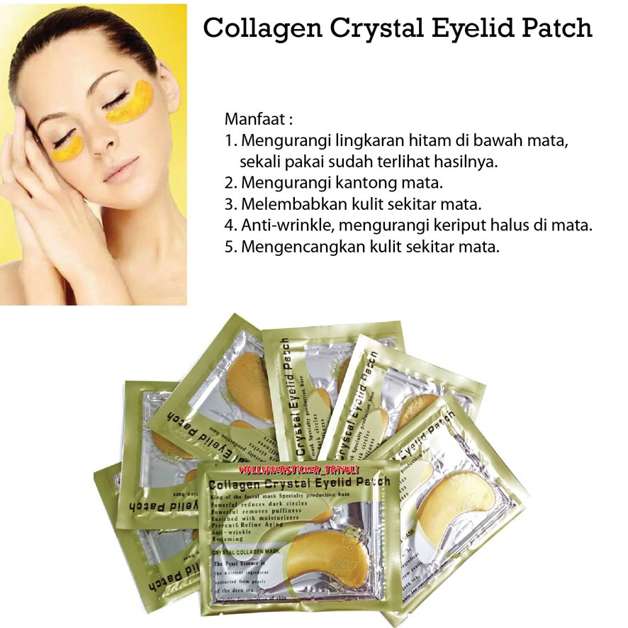 Masker Mata Collagen Crystal Eyelid Patch Eye Mask Indonesia