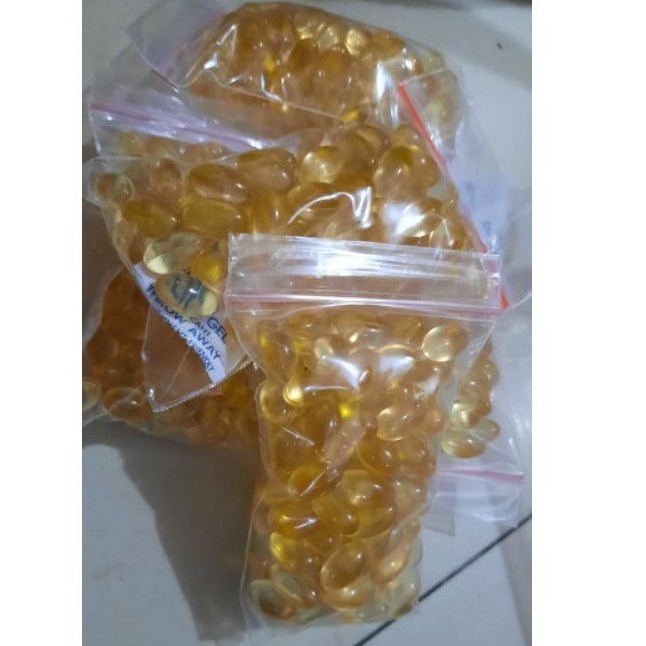 minyak ikan fish oil 100pcs plastik