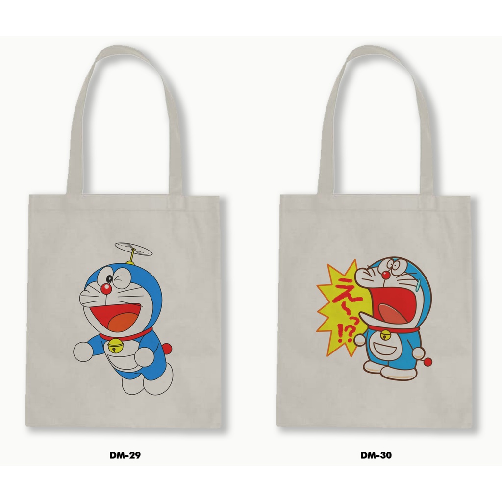 TOTE BAG BLACU - DORAEMON 02