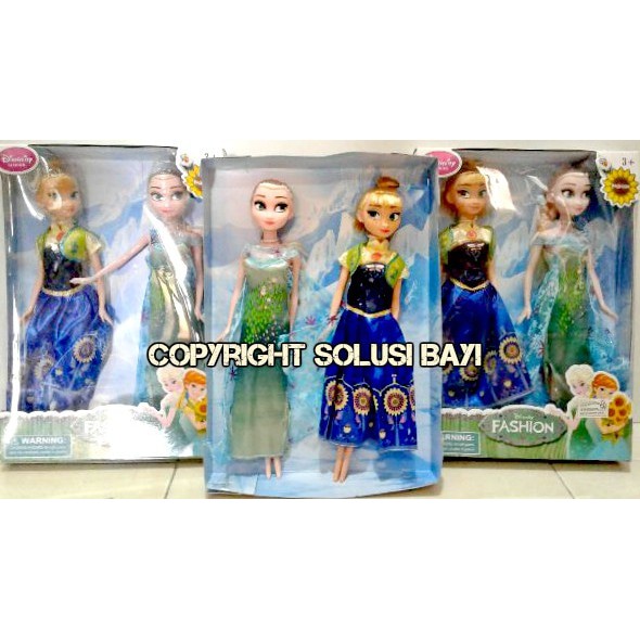 Barbie Frozen Fever Anna Elsa