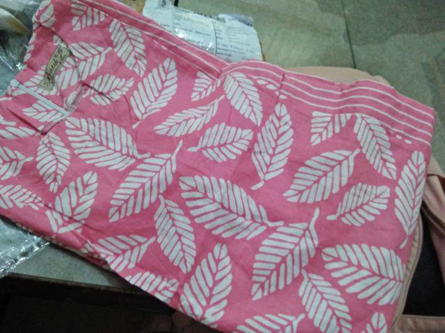 Terlaris Serut Genes Jelita Tunik Navbor Yelbor Whitbor Crembor Tunik Batik Modern Motif Daun M-xxl