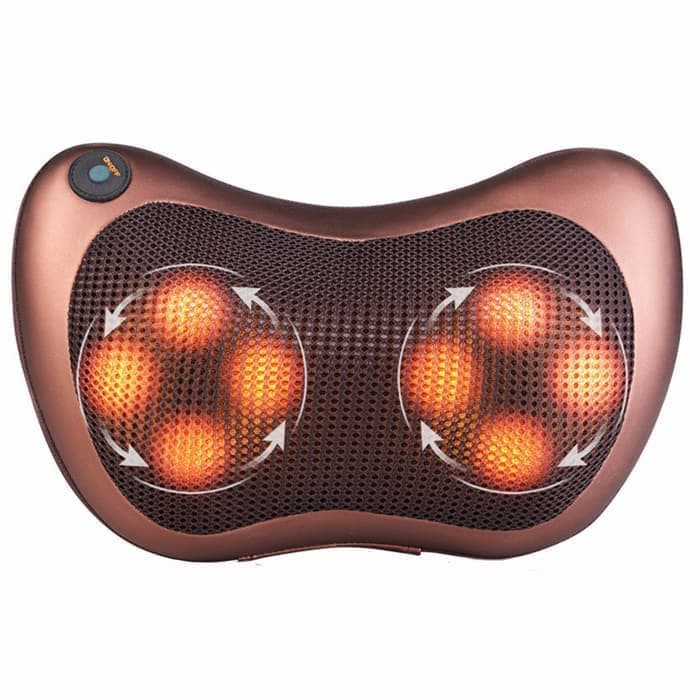 Car &amp; Home Massage Pillow / Bantal Pijit Otomatis 8 bola bantal pijat