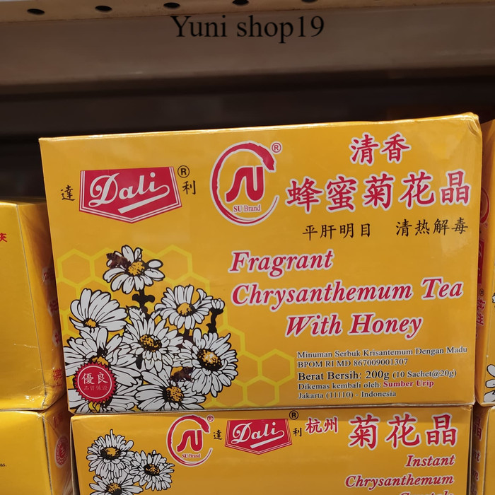 

dali chrysantemum tea + honey 200gr