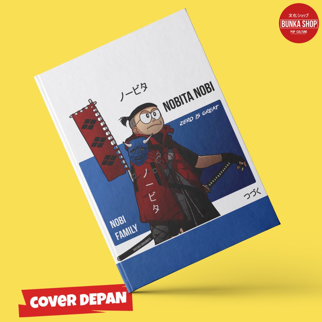 

Note Book Anime Doraemon Nobita Brave Ver Hardcover A5 Buku Tulis Catatan Note Agenda Planner Jurnal