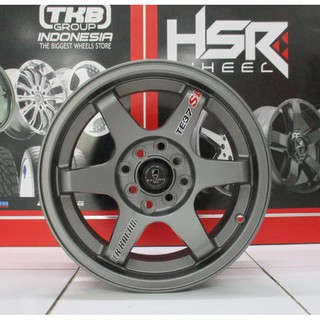 TERARIS VELG MOBIL RING 15 HSR TE37 TL MS634 LEBAR 7 TERARIS VELG MOBIL RING 15 HSR TE37 TL MS634 LEBAR 7