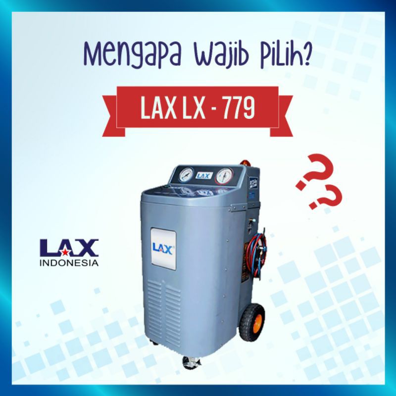 MESIN FLUSHING AC MOBIL LAX