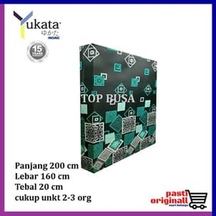 IH |  Kasur busa inoac Yukata Custom uk 200x160x20 cm no.2 garansi 15thn  | Perlengkapan rumah