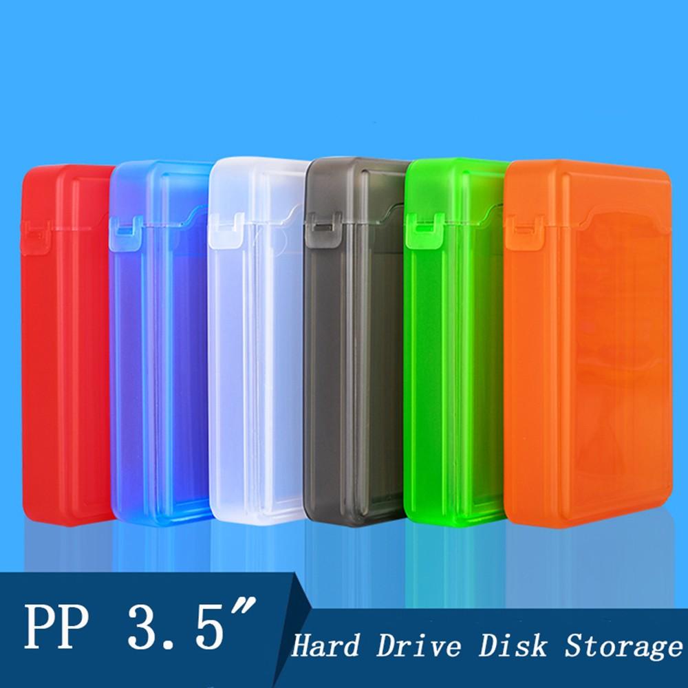 Rebuy Case Pelindung Hardisk HDD IDE SATA 3.5 &quot;Praktis Anti Statis Multi Warna