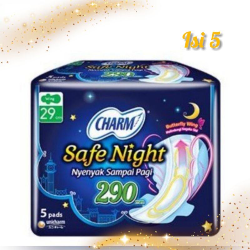 Charm Safe Night 29cm (isi 5)
