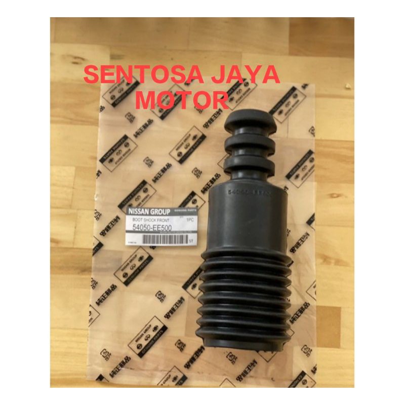 BOOT SHOCK DEPAN LIVINA EVALIA LATIO SERENA C24 XTRAIL T30 ORIGINAL