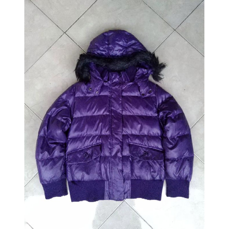 Jaket preloved uniqlo bulang second