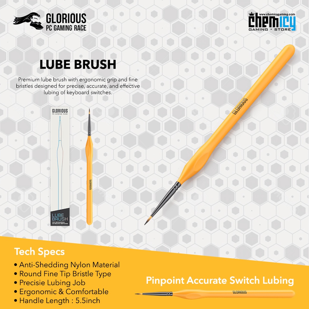 Glorious Premium Lube Brush