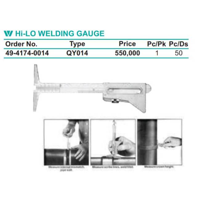 Hi Lo Welding Gauge Wipro Original Harga Murah Barang Berkualitas Ready Stock Shopee Indonesia