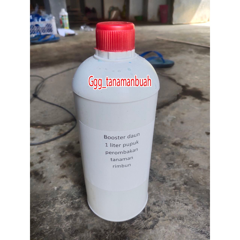 Booster daun 1 liter pupuk perombakan tanaman rimbun