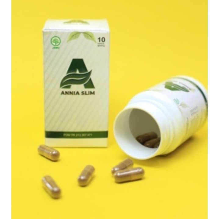 KAPSUL ANNIA DIET 10 HARI | ANNIA FAST SLIM DIET | KAPSUL DIET HERBAL