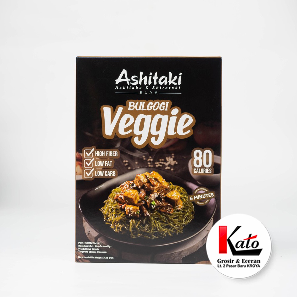 

Ashitaki Mie Bulgogi Veggie [76gr] / Mie Rendah Kalori