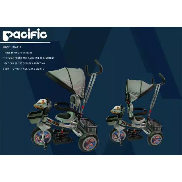 SEPEDA RODA TIGA PACIFIC LMX 010 SEPEDA RODA TIGA