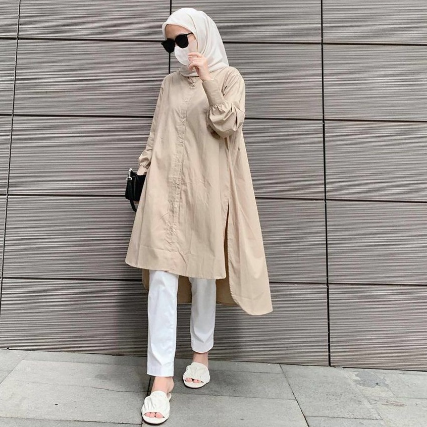 TUNIK WANITA LONG SHIRT | AILEN TUNIK OVERSIZE | TUNIK AZKIA KILA TUNIK KANAYA TUNIK LONG