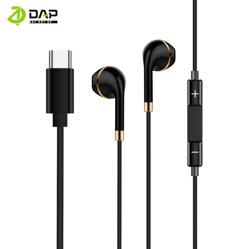 Headset DAP DH-F16 TYPE-C Handsfree DAP DH-F16 TYPE C Earphone DAP DH-F16 TIPE-C ORIGINAL