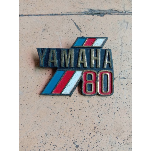 Emblem Logo Saya Yamaha V80 Original