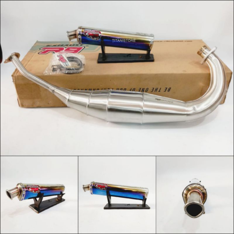 KNALPOT R9 SENTUL SERIES FULL SYSTEM KAWASAKI NINJA R 150