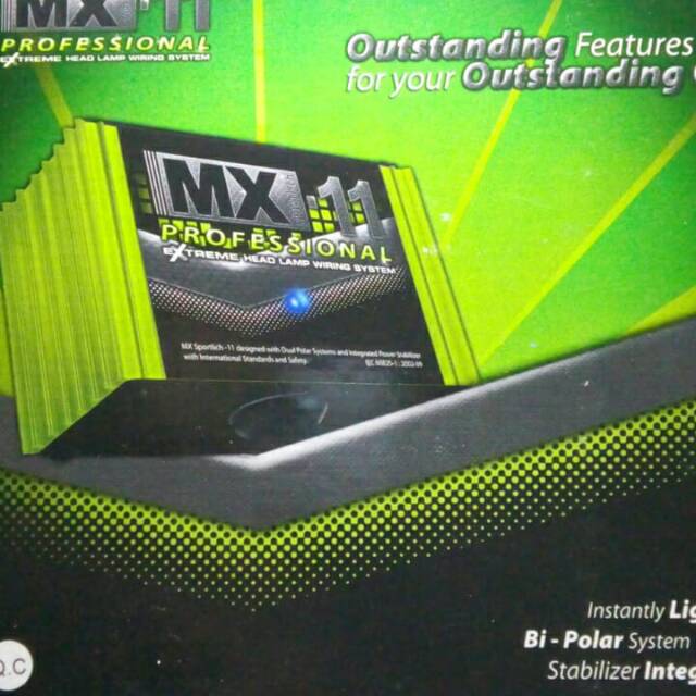 Relay set Mx11pro untuk lampu depan mobil