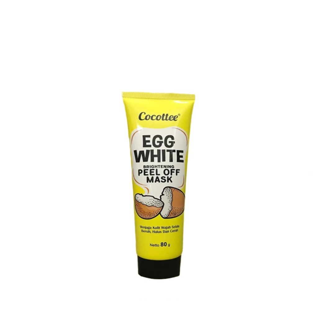 

COCOTTEE egg white mask - masker putih telur - bpom original masker 80gr