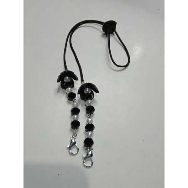 Strap Masker Mutiara / Strap Mask Mutiara / Strap Pengait Masker / Strap Kalung Masker 2in1