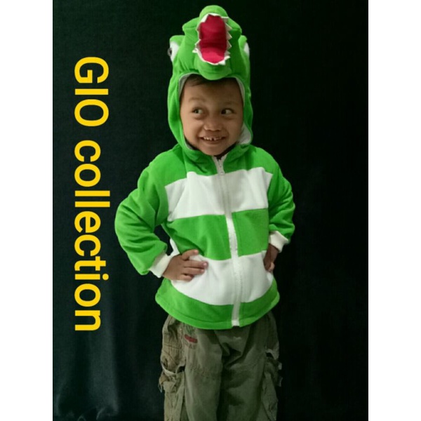 Jaket karakter buaya