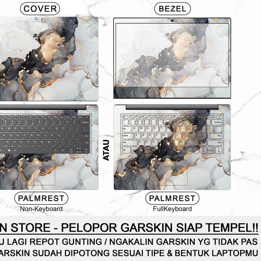 ✶ Garskin Stiker Laptop Lenovo IdeaPad Slim 3 3i 14 14ADA05 14ARE05 14IGL05 14IIL05 14IML05 Gambar T