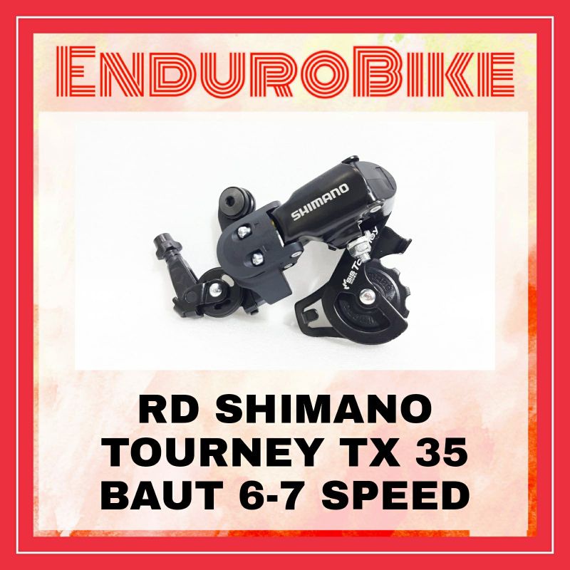 RD SHIMANO TOURNEY TX35 6-7 SPEED ORI TX 35 ENDUROBIKE