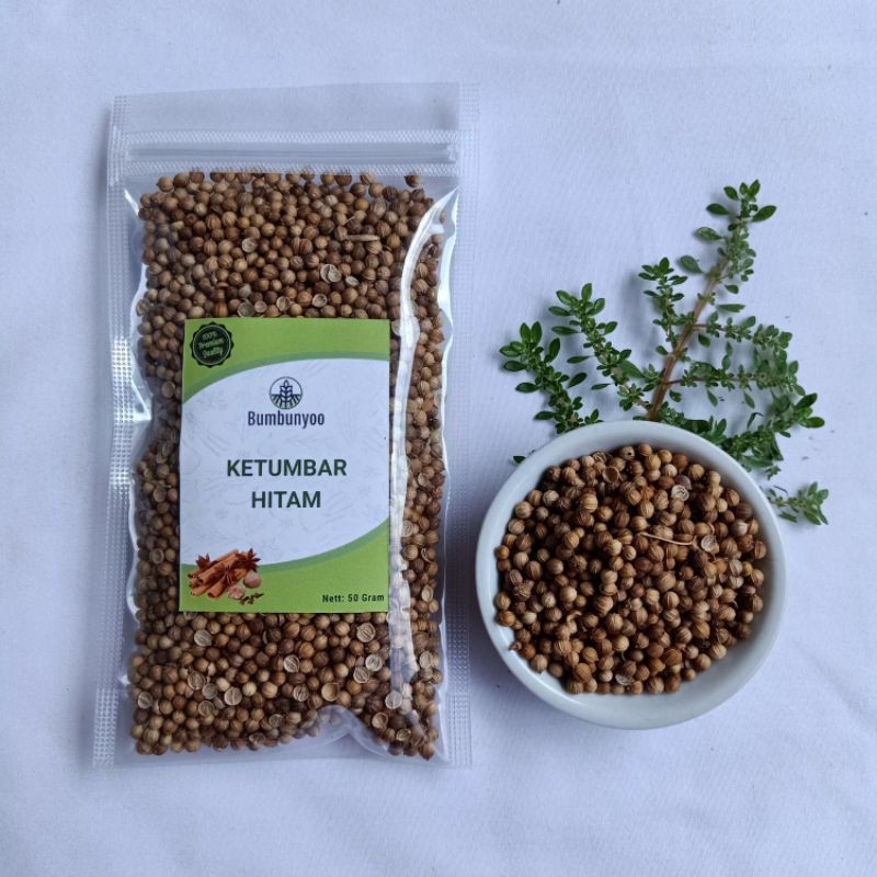 

Ketumbar Hitam | 50 Gram | Rempah & Bumbu Masak Asli Original Kualitas Premium Untuk Obat Jantung