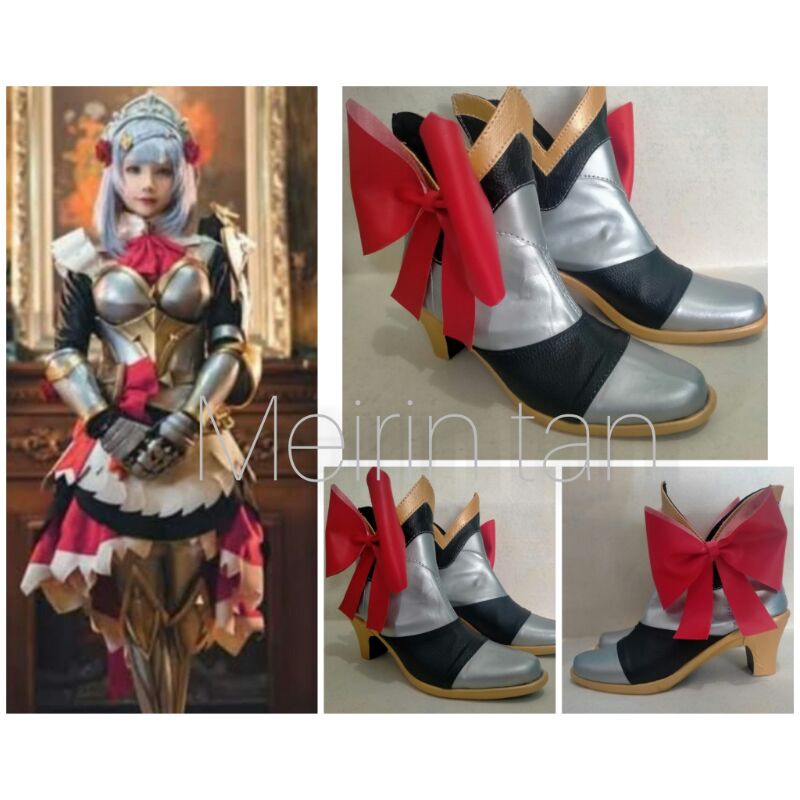 noelle genshin impact shoes cosplay